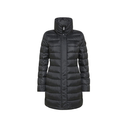 PEUTEREY Piumino lungo Piumino Donna Slim collo ampio Nero A24 - PEUTEREYSOBCHACKMQS02 - NER - 44 - Francavilla Moda